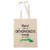 Sac Tote Bag Merci Orthophoniste Inoubliable Femme - Planetee