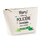 Trousse Merci Policière inoubliable - Planetee