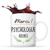Mug Merci Psychologue Adorée - Planetee