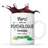 Mug Merci Psychologue Inoubliable Femme - Planetee