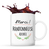 Mug Merci Randonneuse Adorée - Planetee