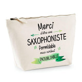 Trousse Merci Saxophoniste inoubliable - Planetee