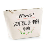 Trousse Merci Secrétaire de Mairie adorée - Planetee