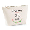 Trousse Merci Sista adorée | pochette maquillage toilette - Planetee