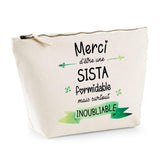 Trousse Merci Sista inoubliable | pochette maquillage toilette - Planetee