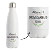 Bouteille isotherme Snowboardeuse adorée - Planetee