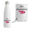 Bouteille isotherme Snowboardeuse géniale - Planetee