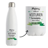 Bouteille isotherme Voiturier inoubliable homme - Planetee