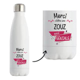 Bouteille isotherme Zouz géniale - Planetee