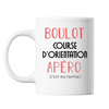 Mug Course d'Orientation C'est ma Routine Blanc - Planetee