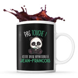 Mug jean-françois Pas Touche Panda - Planetee