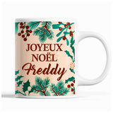 Tasse Noël Freddy Beige - Planetee