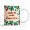 Tasse Noël Geneviève Beige - Planetee