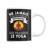 Mug Homme yoga trentenaire - Planetee