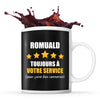 Mug Romuald à votre service pour des conneries - Planetee