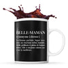 Mug noir Définition Belle-Maman - Planetee