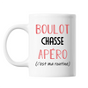 Mug Chasse C'est ma Routine Blanc - Planetee