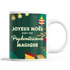 Tasse Noël Psychométricienne femme Vert - Planetee