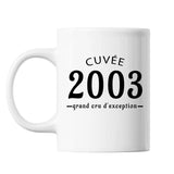 Mug 2003 Cuvée 21 ans - Planetee