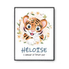 Affiche Héloïse Amour Pur Tigre - Planetee