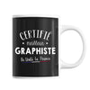 Mug Homme Graphiste Meilleur de France | Tasse Noire métier - Planetee