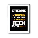 Affiche Étienne L'homme le mythe Le dernier - Planetee