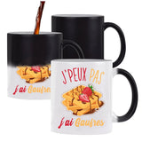 Mug Magique J'peux pas Gaufres - Planetee