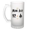 Chope de bière anniversaire 93 ans Humour - Planetee