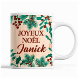 Tasse Noël Janick Beige - Planetee