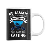 Mug Homme rafting trentenaire - Planetee