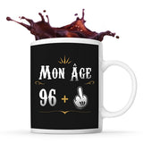 Mug anniversaire 97 ans Humour - Planetee