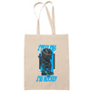 Sac Tote Bag J'peux pas Hockey beige - Planetee