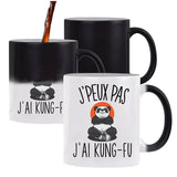 Mug Magique J'peux pas Kung Fu - Planetee