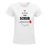 T-shirt femme Soeur d'amour - Planetee