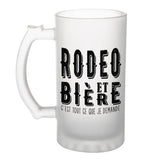 Chope de bière Rodéo et bière - Planetee