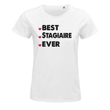 T-shirt femme Best Stagiaire Ever - Planetee