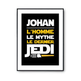 Affiche Johan L'homme le mythe Le dernier - Planetee