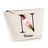 Trousse Nadège Lettre fleur - Planetee