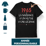 Cadeau Naissance Mythe Légende Année Personnalisable - Planetee