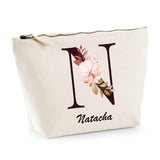 Trousse Natacha Lettre fleur - Planetee