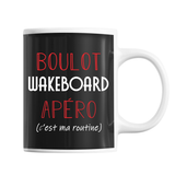 Mug Wakeboard C'est ma Routine - Planetee