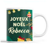 Tasse Noël Rebecca Vert - Planetee