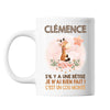 Mug Clémence Cou Monté Girafe - Planetee