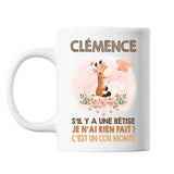 Mug Clémence Cou Monté Girafe - Planetee