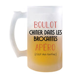 Chope de Bière Chiner dans les Brocantes C'est ma Routine - Planetee