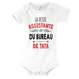 Body bébé La Petite Assistante du Bureau de Tata - Planetee