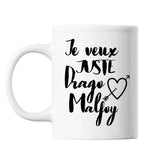 Mug Je veux juste Drago Malfoy - Planetee