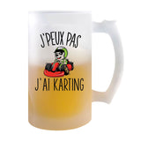 Chope de bière Karting j'peux pas - Planetee