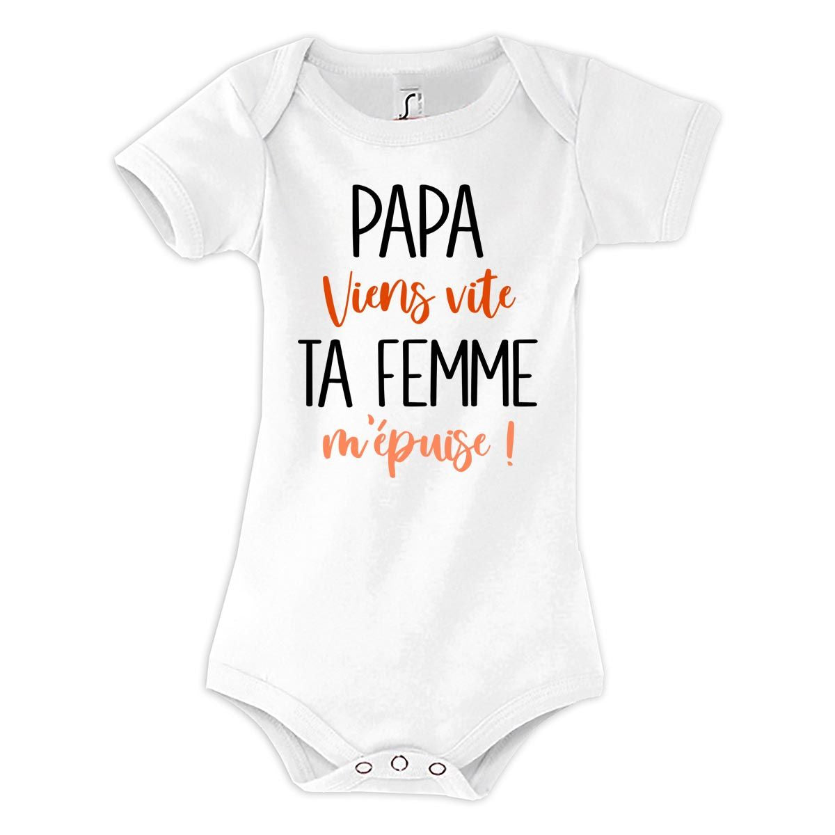 Pyjama Bébé Garçon "Futur Meilleur Dépanneur" - 100% Coton Oeko-Tex - Boutons-Pressions - Idée Cadeau Naissance