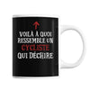 Mug Cycliste Qui déchire - Planetee